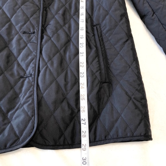 Women’s GAP Black Quilted Lightweight Coat Size S - Picture 11 of 12